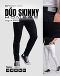 Dúo Skinny Jeans Caballero